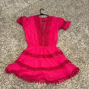 Peixoto Ora Dress Swimsuit Cover Large